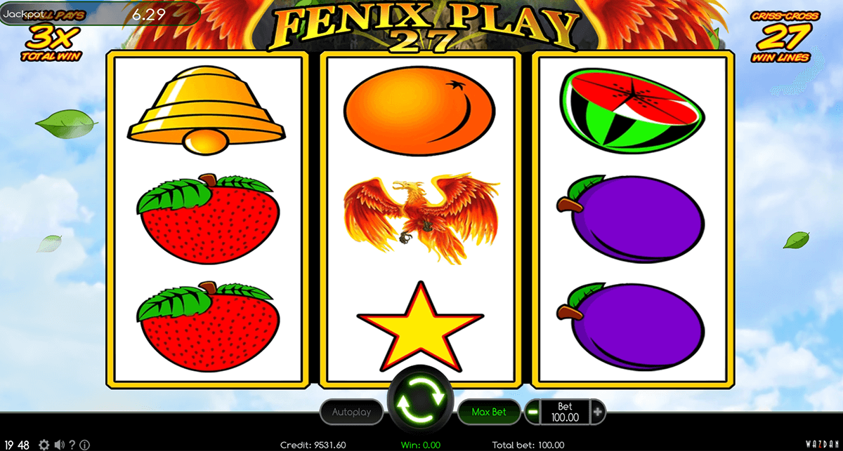 fenix play 27 wazdan automat online 