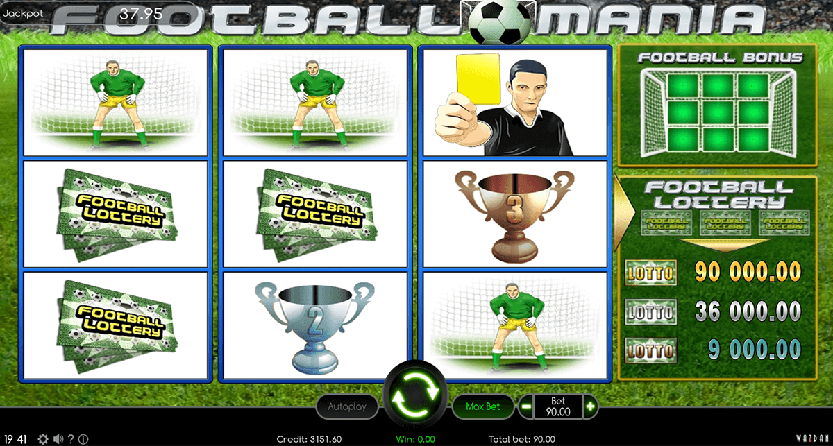 football mania wazdan automat online 