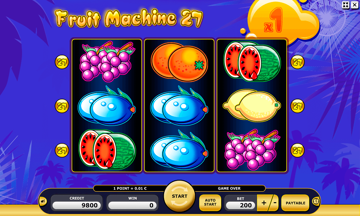 fruit machine 27 kajot automat online 