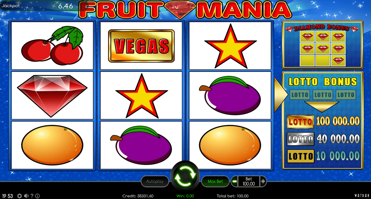 fruit mania wazdan automat online 