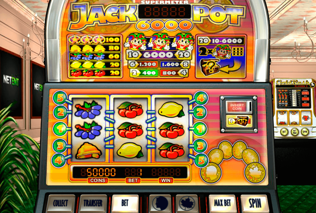 jackpot 6000 netent automat online 