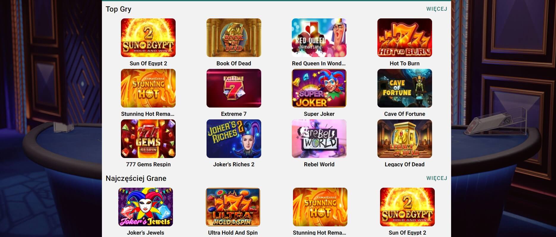 lemon casino gry kasynowe screenshot