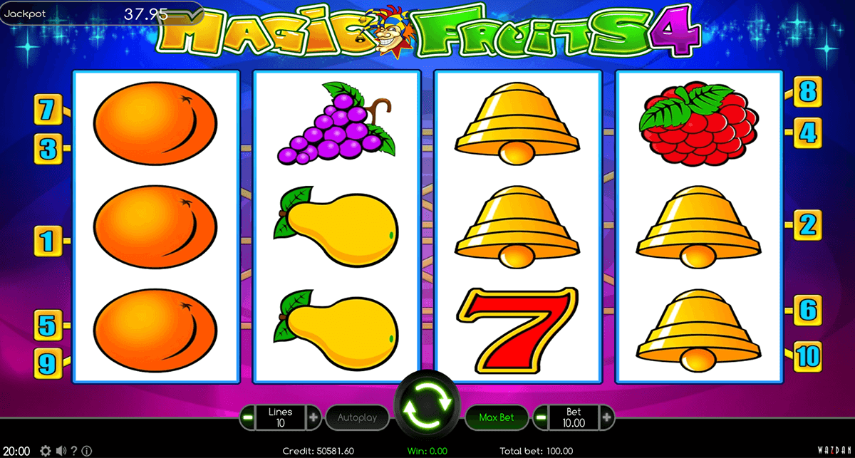 magic fruits 4 wazdan automat online 