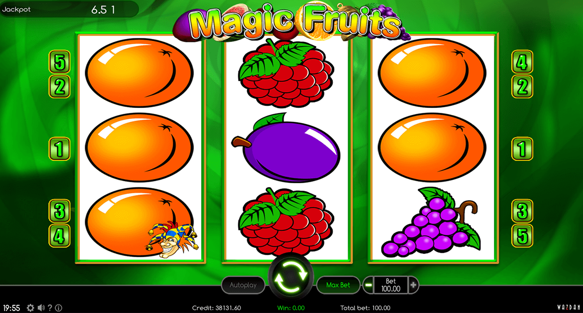 magic fruits wazdan automat online 