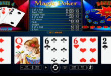 magic poker wazdan video poker
