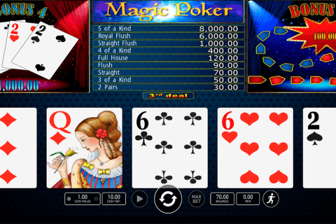 magic poker wazdan video poker