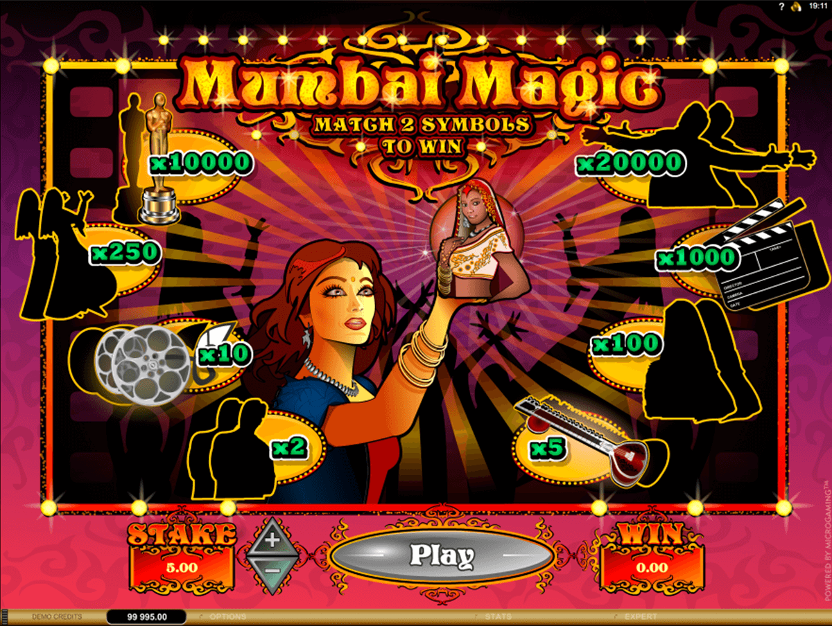 mumbai magic microgaming zdrapka online 