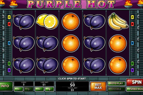 purple hot playtech automat online