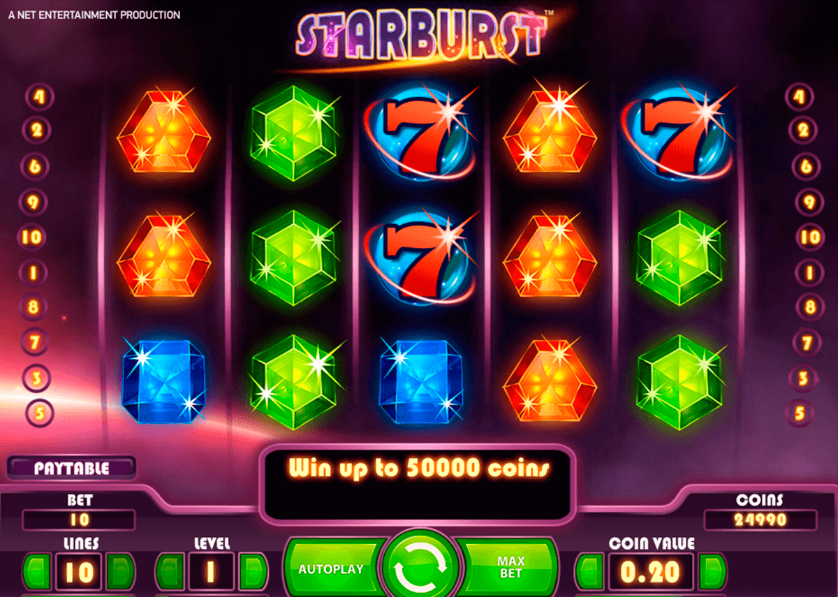 starburst netent automat online 